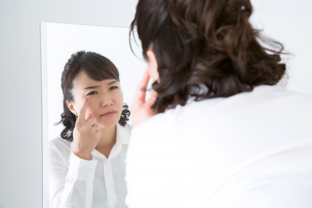 加齢による緩み