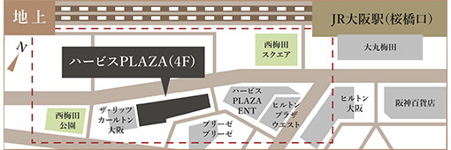 地上から